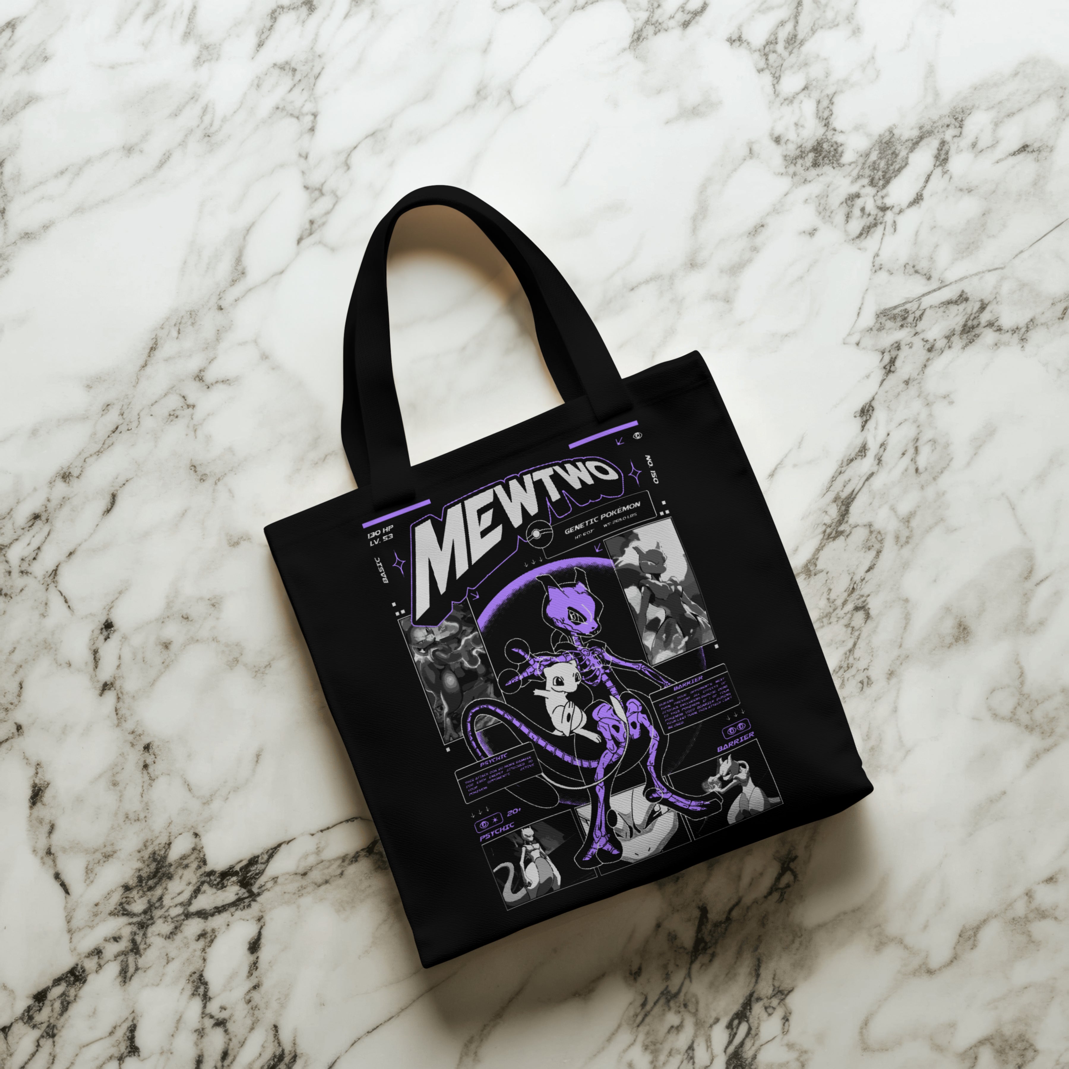TOTE BAG DE MEWTWO