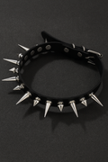 SPIKES CHOKER BLACK